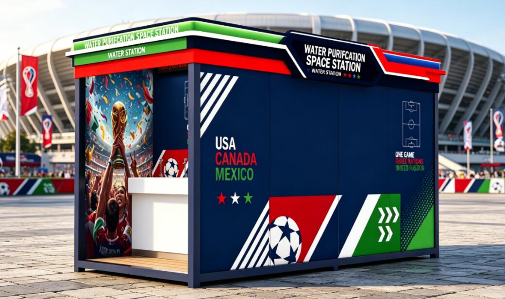 Világbajnokság tematikus víziállomás – Újradefiniálja a stadion hidratálását?